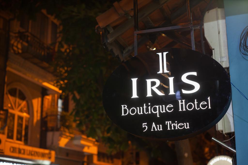 Iris Boutique Hotel Hanoi Exteriör bild